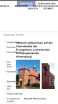 Mobile Screenshot of kirche-ahrensburg.de